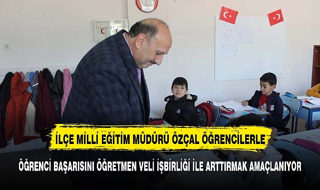 Bolvadin İlçe Milli Eğitim Müdürü Derviş Özçal ve Şube Müdürü Mehmet Ali Keleş, Eğitim Kurumlarına Ziyaret Gerçekleştirdi