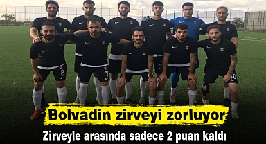 Bolvadin zirveyi zorluyor