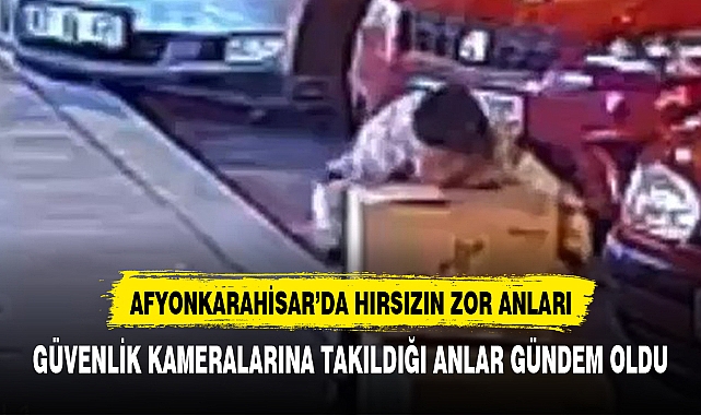 Boyu kadar ayakkabı kolisini çalıp kayıplara karıştı
