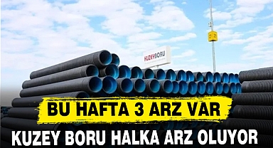 BU HAFTA 3 HALKA ARZ VAR