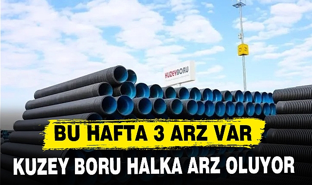 BU HAFTA 3 HALKA ARZ VAR
