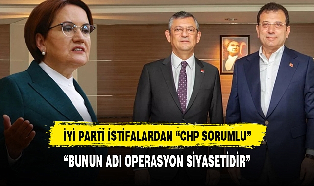 "Bunun adı operasyon siyasetidir"