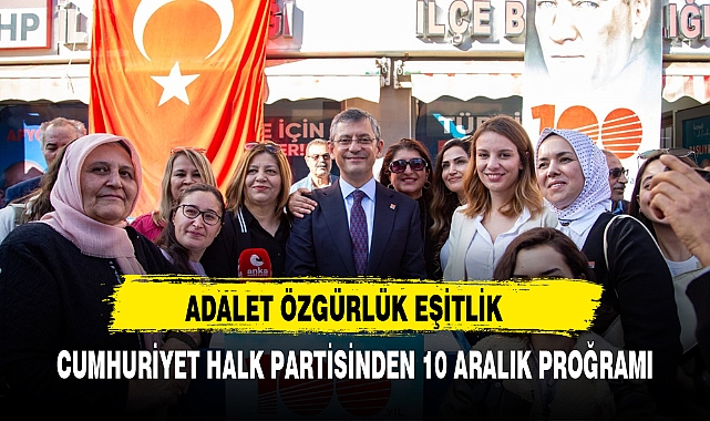 CHP Afyonkarahisar'dan 10 aralık etkinliği