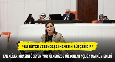 CHP Grup Başkanvekili Köksal: Bu bütçe vatandaşa ihanetin bütçesidir