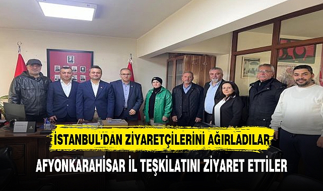 CHP İstanbul misafirlerini ağırladı