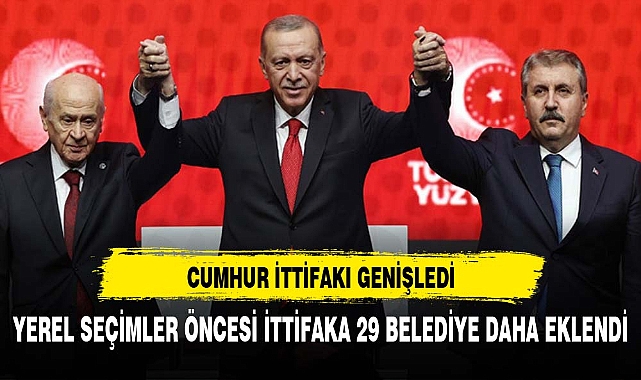 Cumhur'da ittifak genişledi