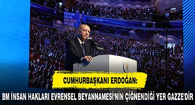 CUMHURBAŞKANI ERDOĞAN: