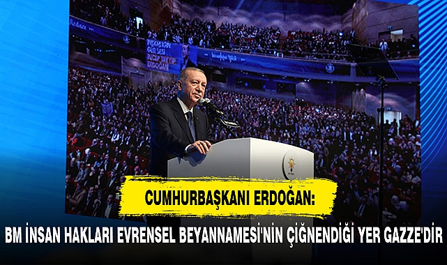 CUMHURBAŞKANI ERDOĞAN: