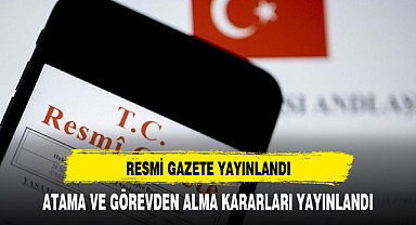 Cumhurbaşkanı Erdoğan'ın atama ve görevden alma kararları Resmi Gazete'de yayımlandı