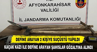 Define Arayan 2 Kişiyi Suçüstü Yapıldı