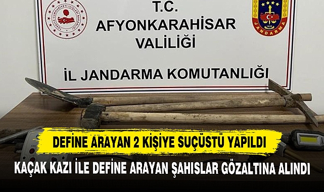 Define Arayan 2 Kişiyi Suçüstü Yapıldı