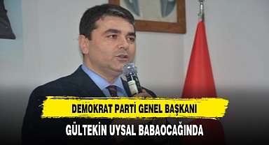 Demokrat Parti Genel Başkanı Uysal Afyonkarahisar'da