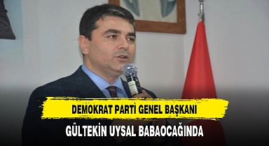 Demokrat Parti Genel Başkanı Uysal Afyonkarahisar'da
