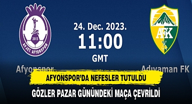Afyonkarahisar Adıyaman maçında stad dolacak mı?