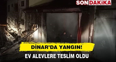 Dinar’da Yangın!