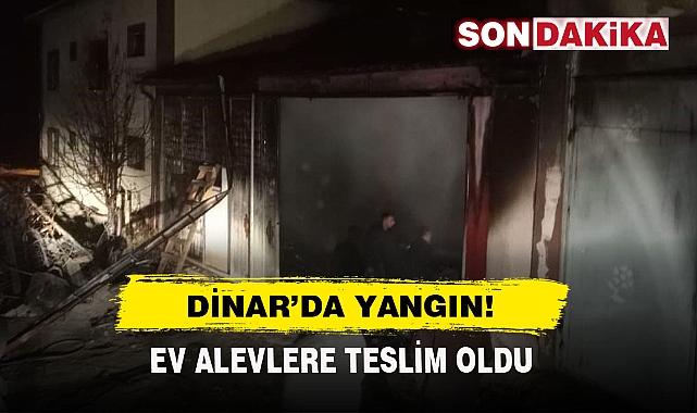 Dinar’da Yangın!