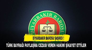 DİYARBAKIR BAROSU İYİCE ŞAŞIRDI !