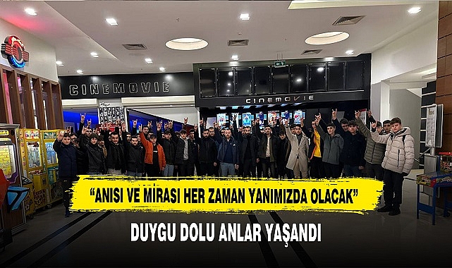 Duygu Dolu Anlar Yaşandı. "Aybüke; Öğretmen Oldum Ben!"  Filmini İzlediler