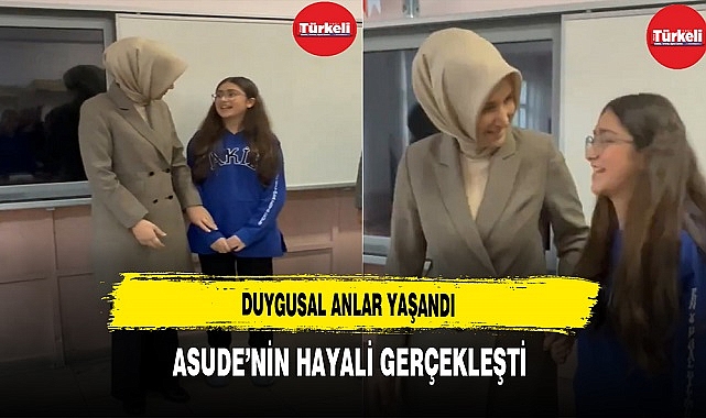 Duygusal Anlar Yaşandı. Asude'nin Hayali Gerçekleşti