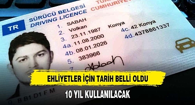 Ehliyetler ile ilgili son detaylar haberimizde