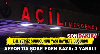 Ehliyetsiz Sürücünün Yaşı Hayrete Düşürdü