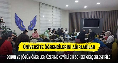 Emirdağ Belediyesi üniversite öğrencilerini ağırladı
