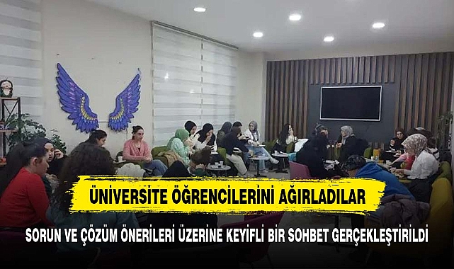 Emirdağ Belediyesi üniversite öğrencilerini ağırladı