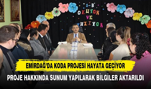 Emirdağ’da Koda Projesi Hayata Geçiyor