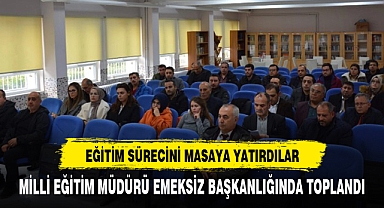 Emirdağlı eğitimciler eğitim sürecini değerlendirdi
