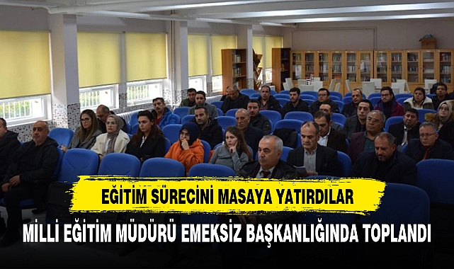 Emirdağlı eğitimciler eğitim sürecini değerlendirdi