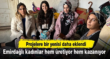 Emirdağlı kadınlar hem üretiyor hem kazanıyor