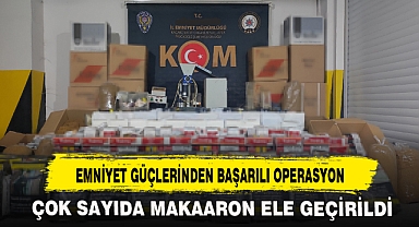 EMNİYET GÜÇLERİNDEN BAŞARILI OPERASYON