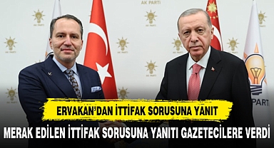 Erdoğan’la görüşen Erbakan’dan ittifak sorusuna yanıt