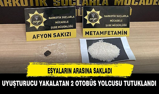 EŞYALARIN ARASINA SAKLADI