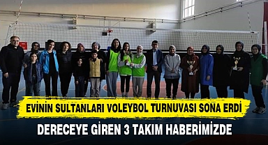 Evinin Sultanları Voleybol Turnuvası Sona Erdi