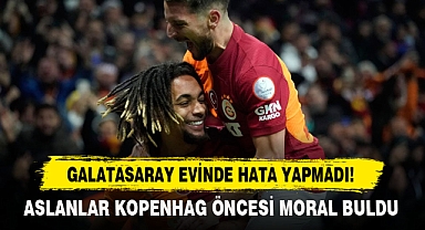 Galatasaray Evinde Hata Yapmadı!