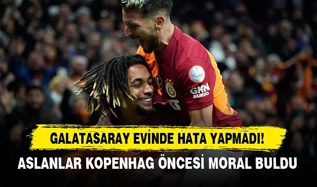 Galatasaray Evinde Hata Yapmadı!