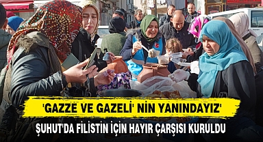 'Gazze ve Gazeli' nin Yanındayız'