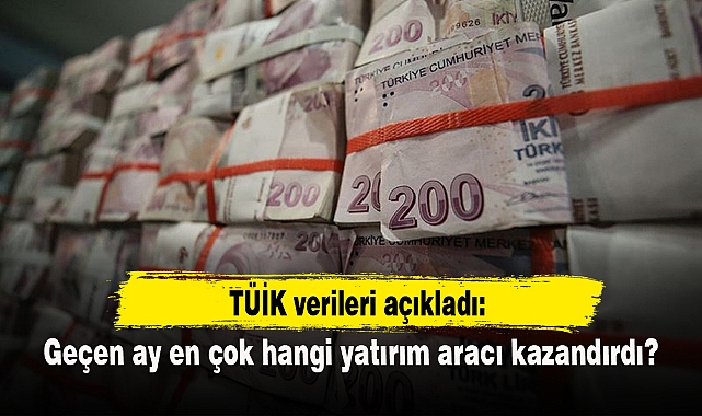 Geçen ay en çok hangi yatırım aracı kazandırdı?
