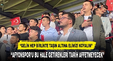 “GELİN HEP BİRLİKTE TAŞIN ALTINA ELİMİZİ KOYALIM”