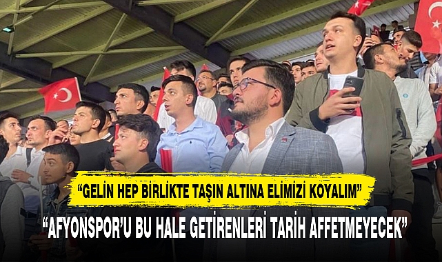 “GELİN HEP BİRLİKTE TAŞIN ALTINA ELİMİZİ KOYALIM”