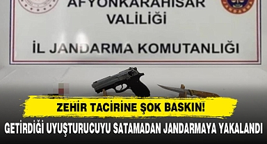 Getirdiği Uyuşturucuyu Satamadan Jandarmaya Yakalandı