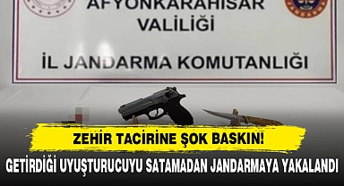 Getirdiği Uyuşturucuyu Satamadan Jandarmaya Yakalandı