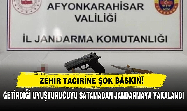 Getirdiği Uyuşturucuyu Satamadan Jandarmaya Yakalandı