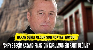 HAKAN ŞEREF OLGUN SON NOKTAYI KOYDU!