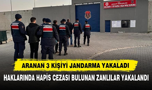 Haklarında Hapis Cezası Bulunan Zanlılar Yakalandı
