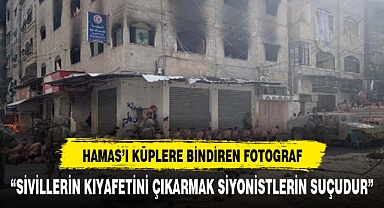 Hamas'ı küplere bindiren fotoğraf: