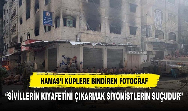 Hamas'ı küplere bindiren fotoğraf: