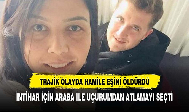 Hamile Eşini Öldürdü  intihar için filmlerde uygulanan yöntemi seçti
