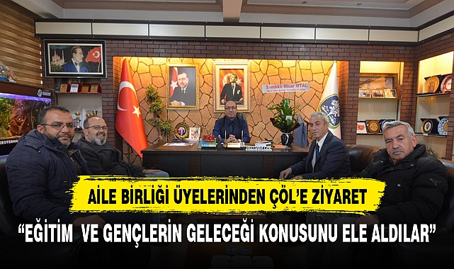 Hisar Mesleki Ve Teknik Anadolu Lisesi Okul Aile Birliği Üyelerinden Başkan Dr. Mustafa Çöl’e Ziyaret
